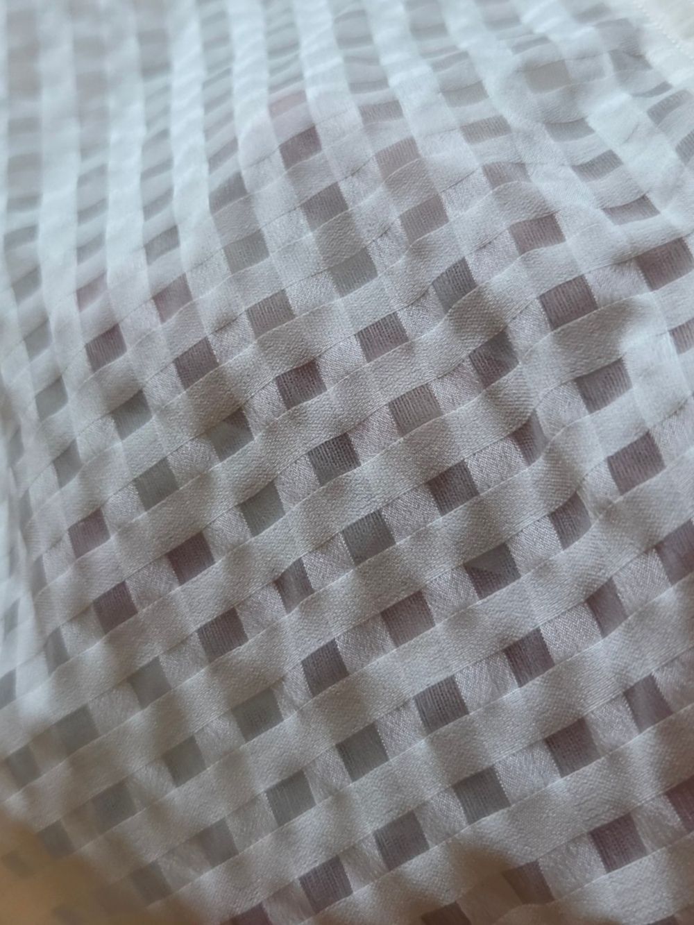 Fabletics Light Cream Mesh Zip-Front Jacket - Picture 5 of 8